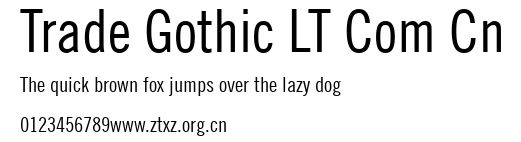 Trade Gothic LT Com Cn.ttf