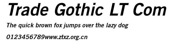Trade Gothic LT Com.ttf