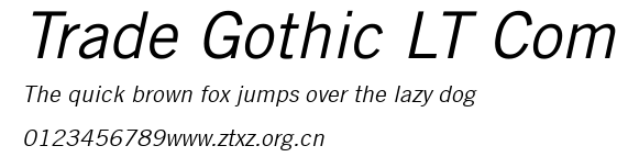 Trade Gothic LT Com.ttf
