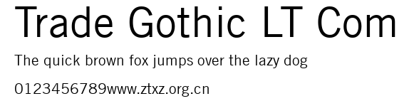 Trade Gothic LT Com.ttf