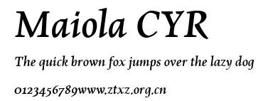 Maiola CYR.ttf