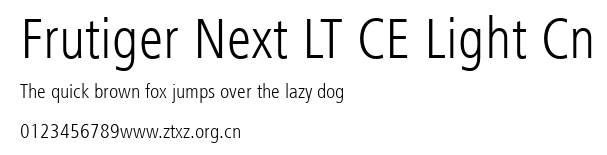 Frutiger Next LT CE Light Cn.ttf