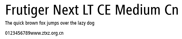 Frutiger Next LT CE Medium Cn.ttf