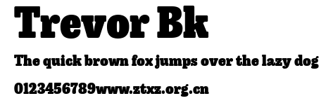 Trevor Bk.ttf
