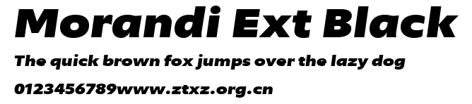 Morandi Ext Black.ttf