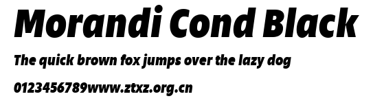 Morandi Cond Black.ttf