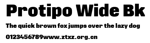 Protipo Wide Bk.ttf