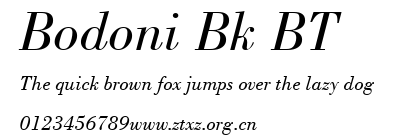 Bodoni Bk BT.ttf