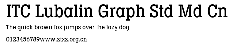 ITC Lubalin Graph Std Md Cn.ttf
