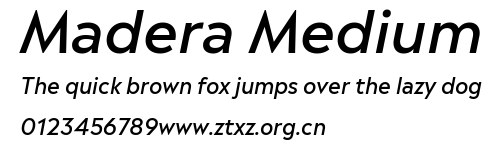 Madera Medium.ttf