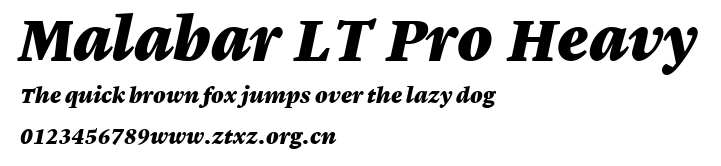 Malabar LT Pro Heavy.ttf
