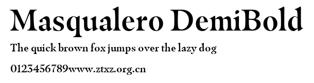 Masqualero DemiBold.ttf