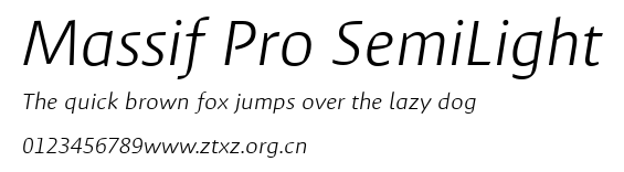 Massif Pro SemiLight.ttf