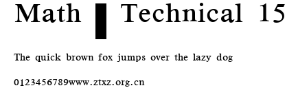 Math & Technical 15.ttf