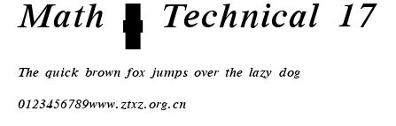 Math & Technical 17.ttf