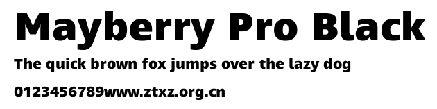 Mayberry Pro Black.ttf