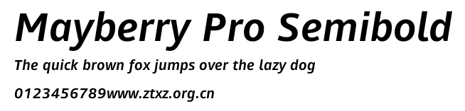 Mayberry Pro Semibold.ttf