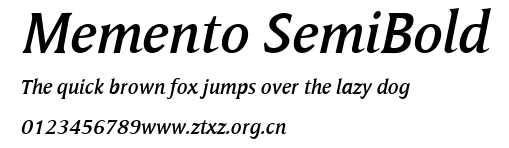 Memento SemiBold.ttf