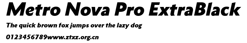 Metro Nova Pro ExtraBlack.ttf