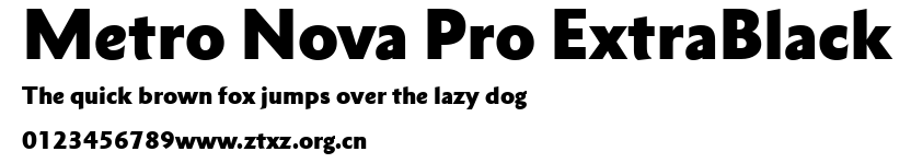 Metro Nova Pro ExtraBlack.ttf