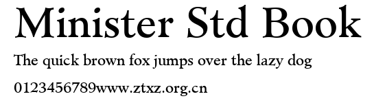 Minister Std Book.ttf