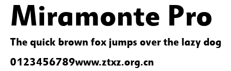 Miramonte Pro.ttf