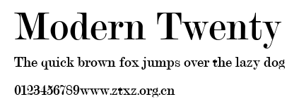 Modern Twenty.ttf