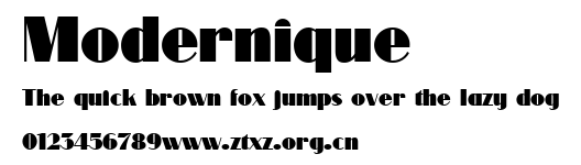 Modernique.ttf