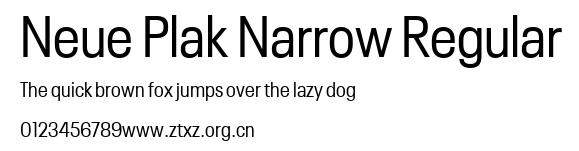 Neue Plak Narrow Regular.ttf