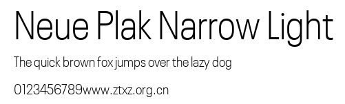 Neue Plak Narrow Light.ttf