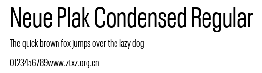 Neue Plak Condensed Regular.ttf