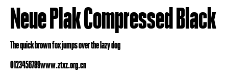 Neue Plak Compressed Black.ttf
