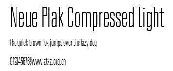 Neue Plak Compressed Light.ttf