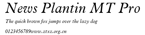 News Plantin MT Pro.ttf