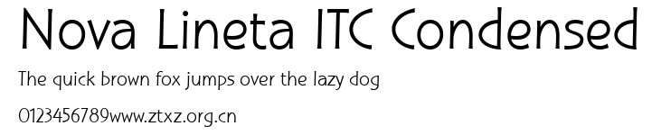 Nova Lineta ITC Condensed.ttf