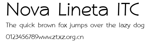 Nova Lineta ITC.ttf