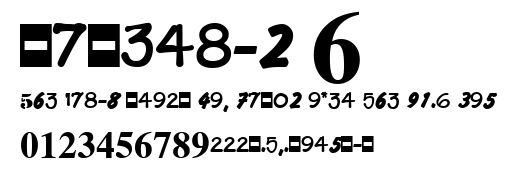 Numerics 6.ttf