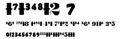 Numerics 7.ttf