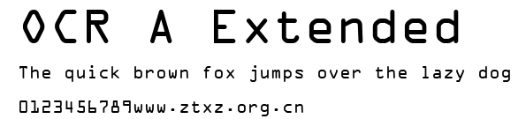 OCR A Extended.ttf