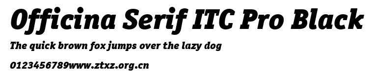 Officina Serif ITC Pro Black.ttf