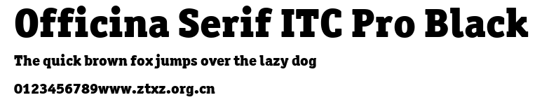 Officina Serif ITC Pro Black.ttf