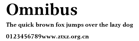 Omnibus.ttf