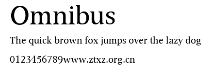 Omnibus.ttf
