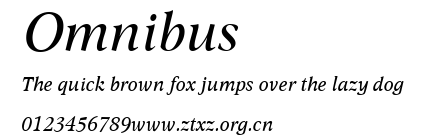 Omnibus.ttf