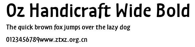 Oz Handicraft Wide Bold.ttf