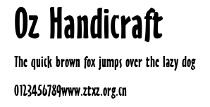 Oz Handicraft.ttf