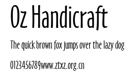 Oz Handicraft.ttf