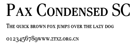 Pax Condensed SC.ttf