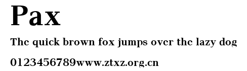 Pax.ttf