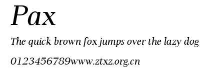 Pax.ttf